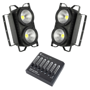 Blinder/Strobo Blitzlicht Set